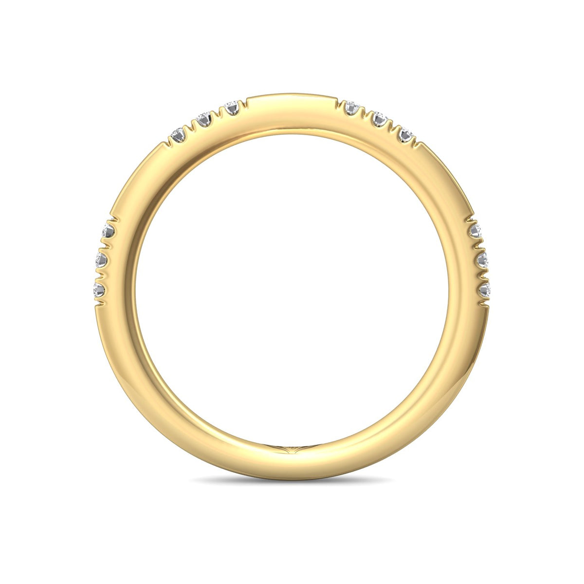 1/7ct. t.w. Diamond Wedding Band in 14K Yellow Gold