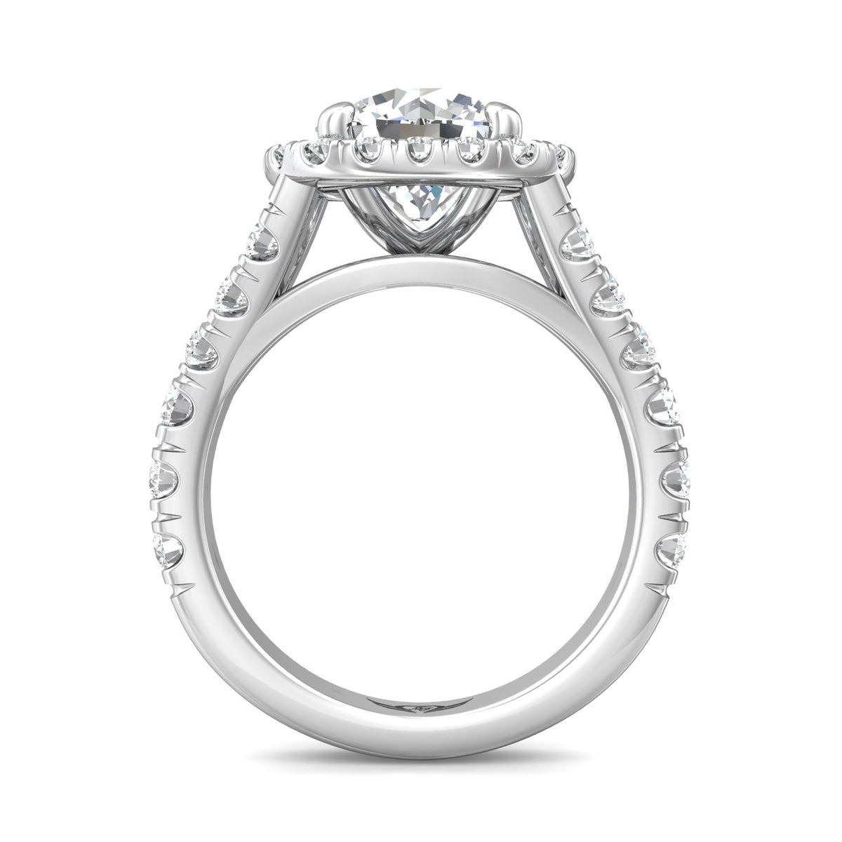 1 1/5ct. t.w. Diamond Engagement Ring in 14K White Gold