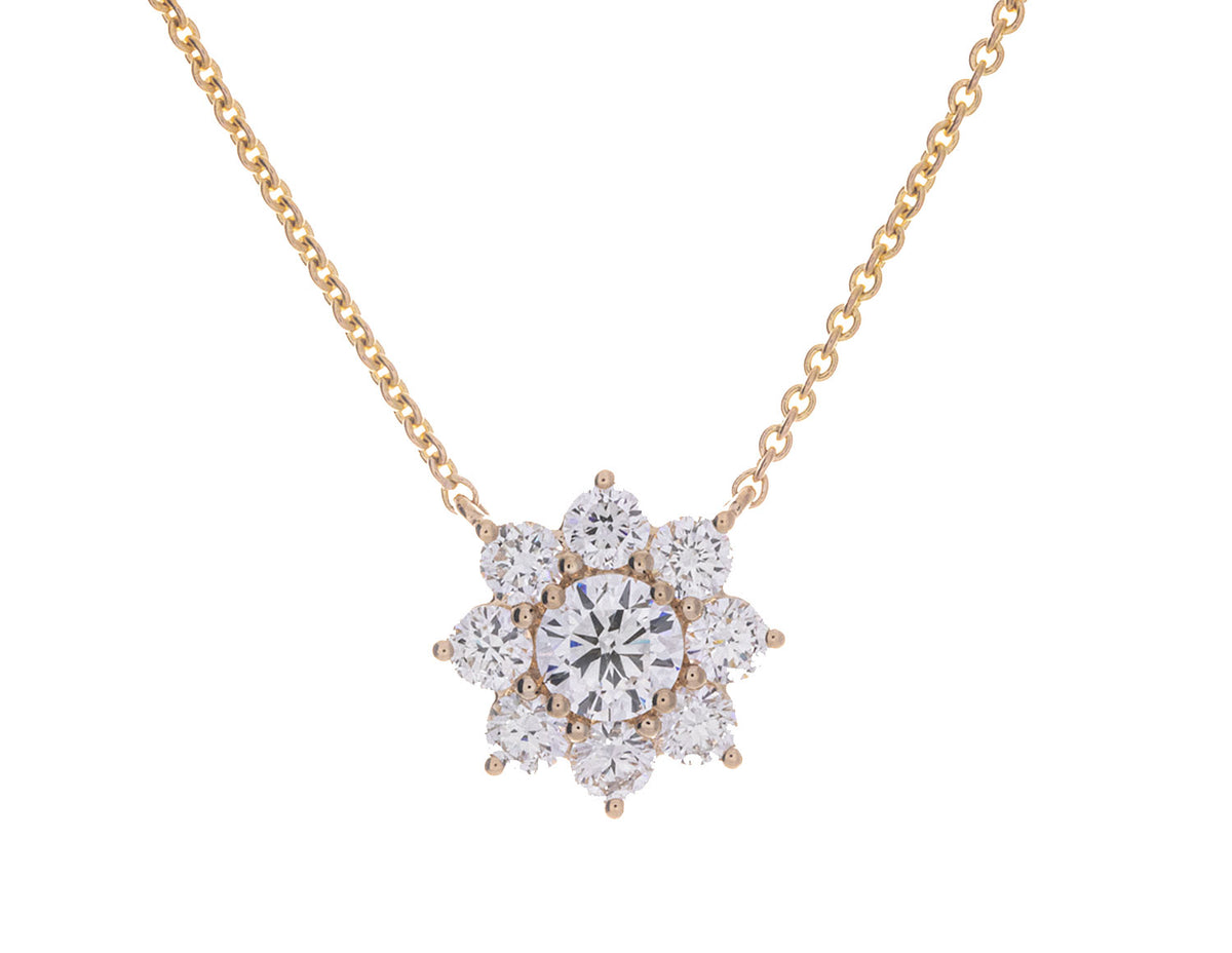 1 1/2ct. t.w. Newborn Lab Created Diamond Necklace in 14K White Gold