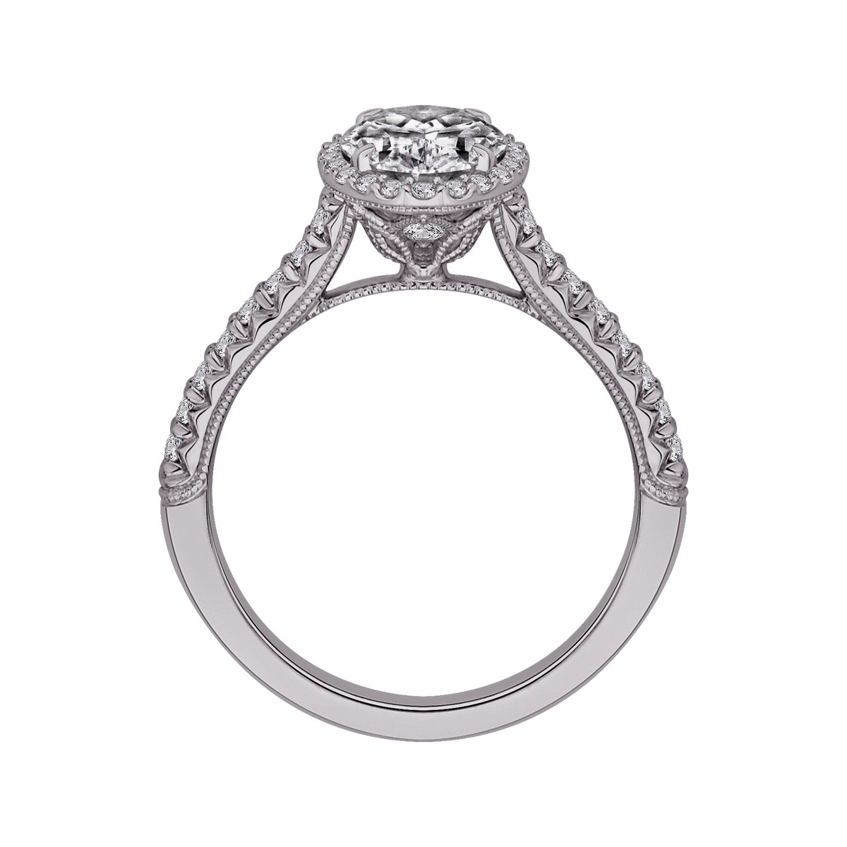 2/5ct. t.w. Diamond Engagement Ring in 14K White Gold