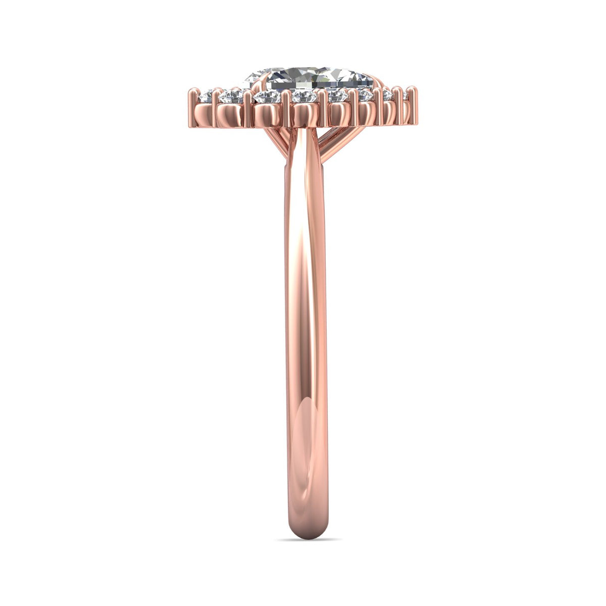 1/4ct. t.w. Diamond Engagement Ring in 14K Rose Gold