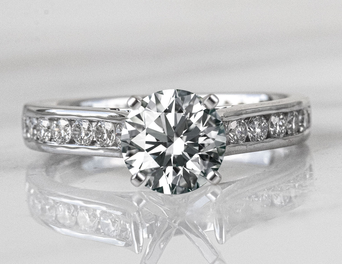 1/2ct. t.w. Diamond Engagement Ring in 14K White Gold