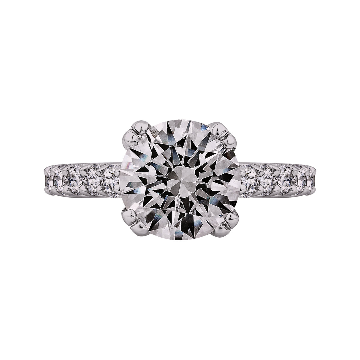 1ct. t.w. Diamond Engagement Ring in 14K White Gold