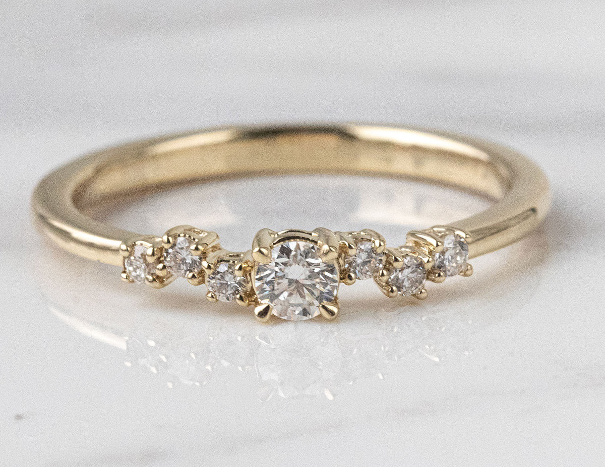 1/4ct. t.w. Diamond Promise Ring in 10K Yellow Gold