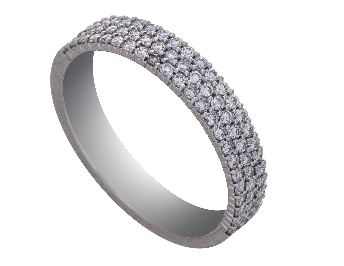 1/2ct. t.w. Diamond Anniversary Ring in 14K White Gold