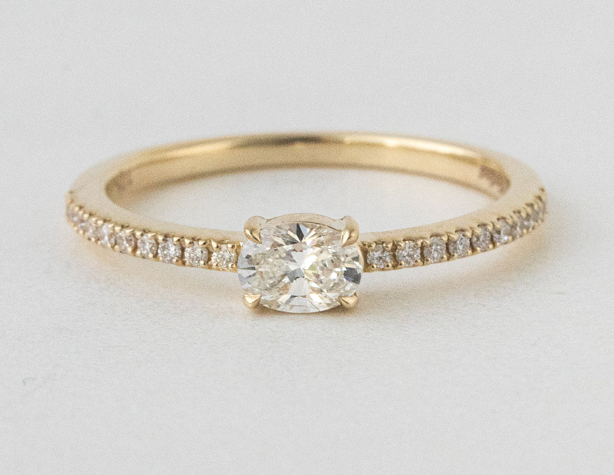 1/2ct. t.w. Diamond Promise Ring in 10K Yellow Gold