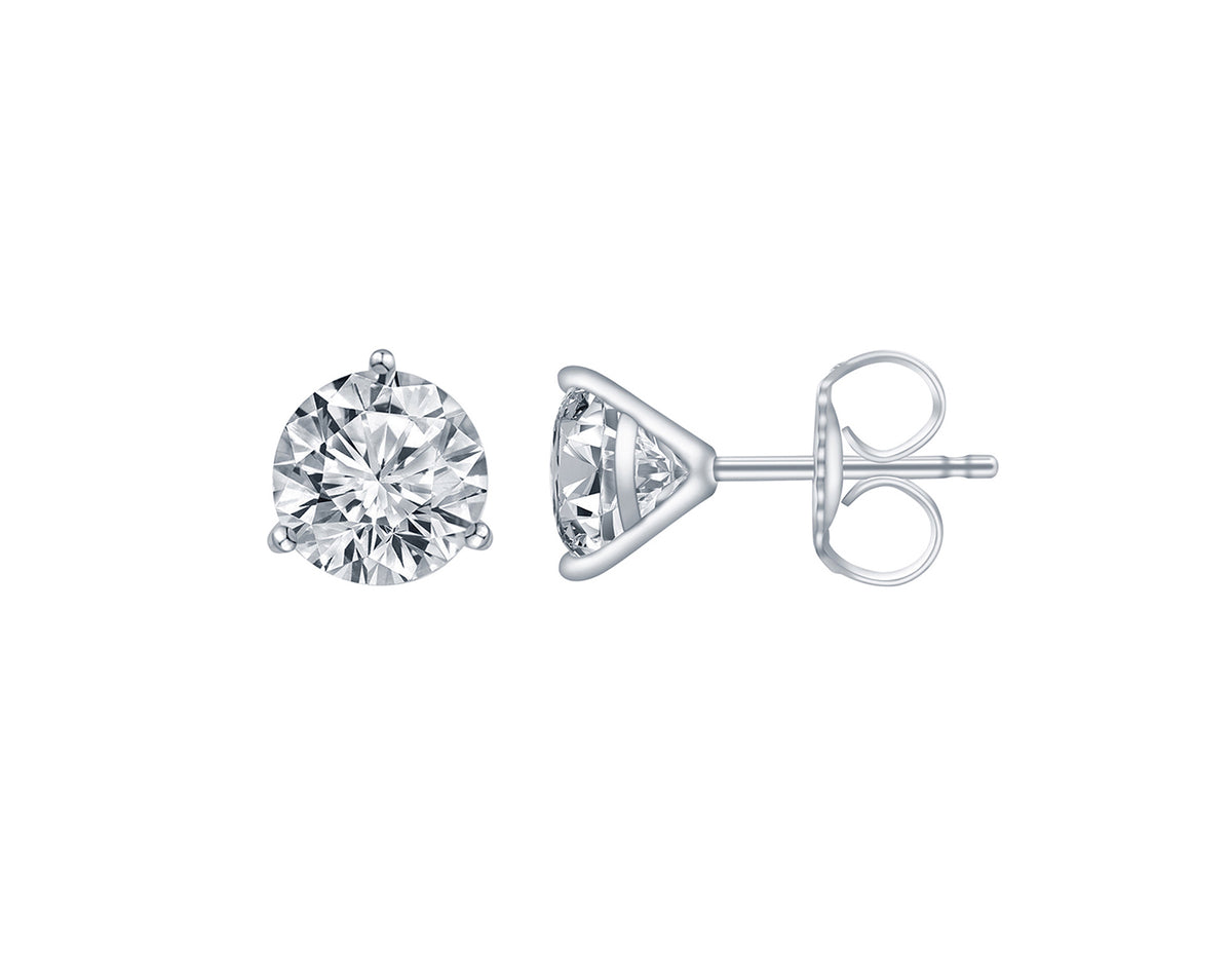 .70ct. t.w. Yehuda Diamond Stud Earrings in 14K White Gold