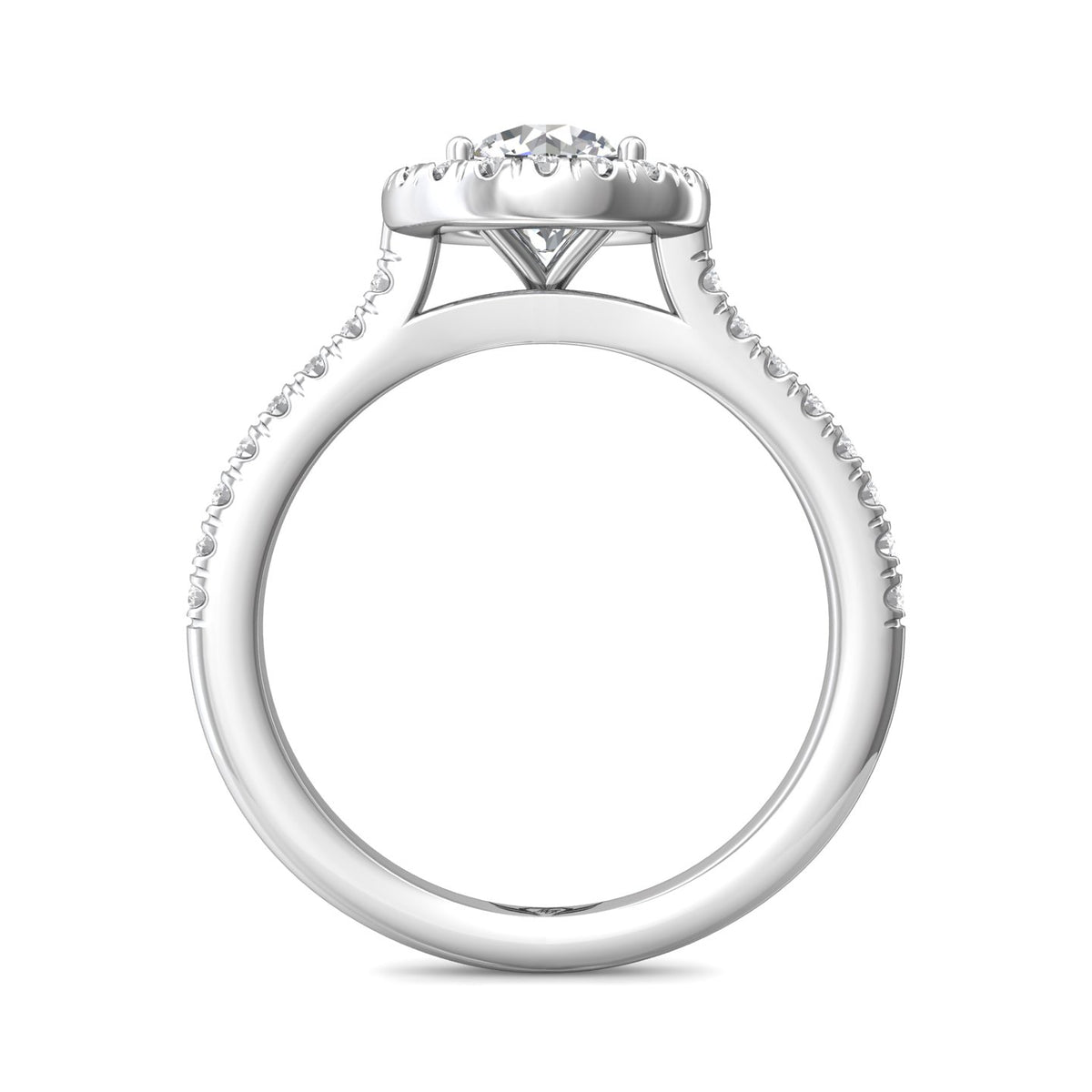 1/3ct. t.w. Diamond Engagement Ring in 14K White Gold