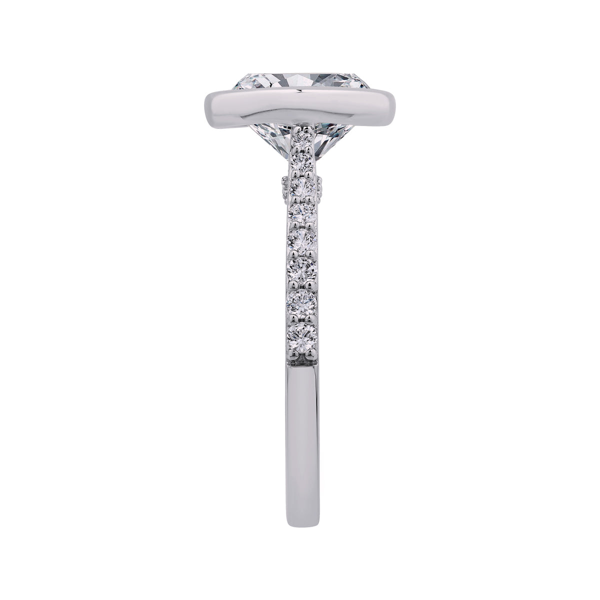 1/3ct. t.w. Diamond Engagement Ring in 14K White Gold