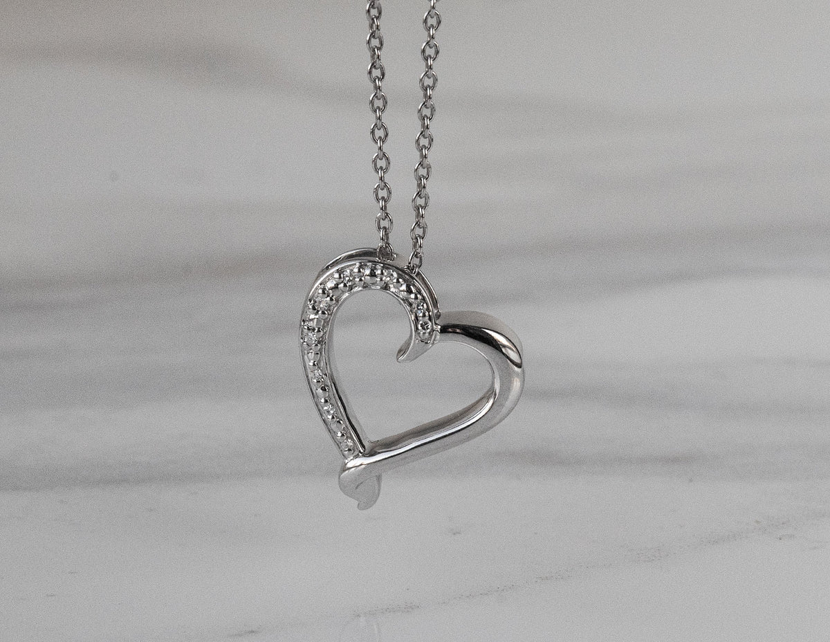 .03ct. t.w. Diamond Pendant in Sterling Silver