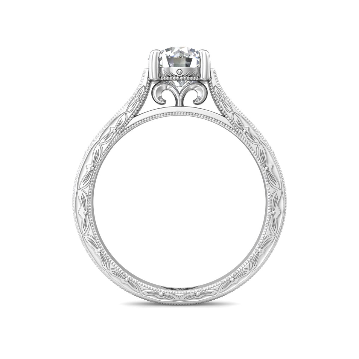 1/4ct. t.w. Diamond Engagement Ring in 14K White Gold
