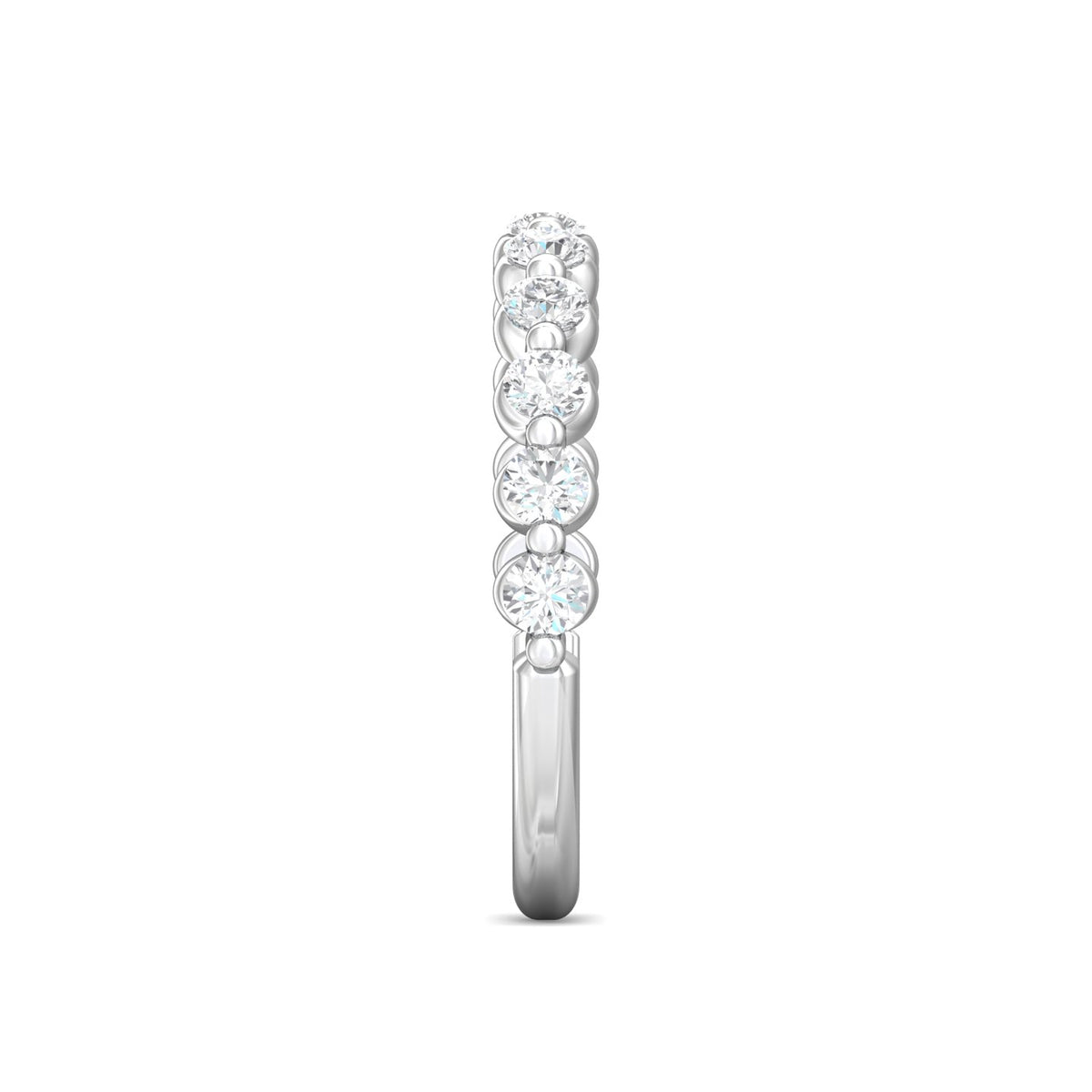 3/4ct. t.w. Diamond Wedding Band in 14K White Gold