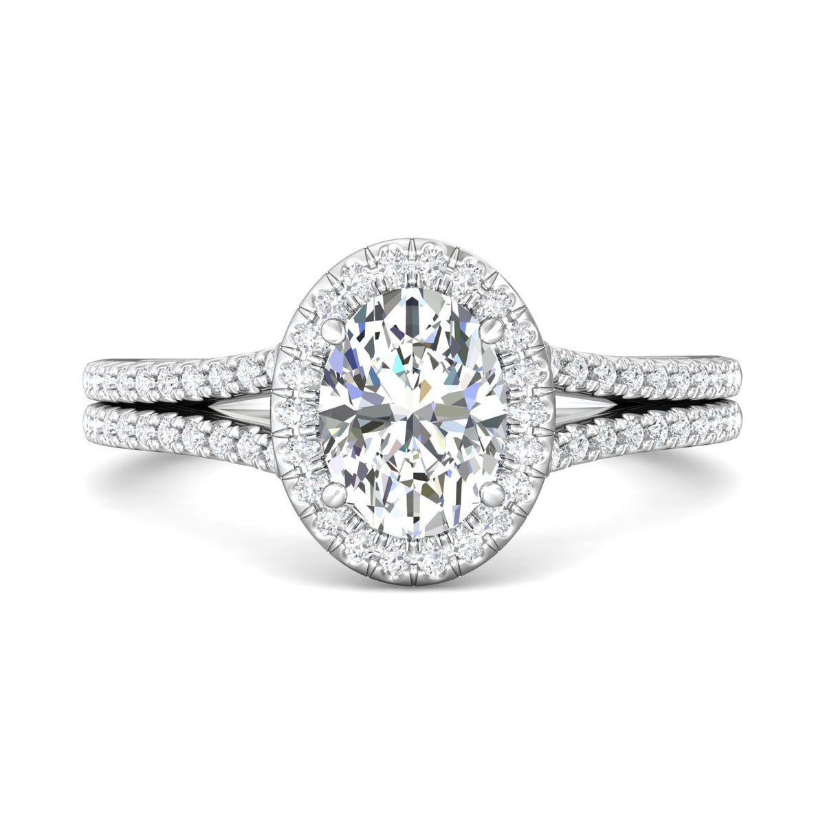1/3ct. t.w. Diamond Engagement Ring in 14K White Gold