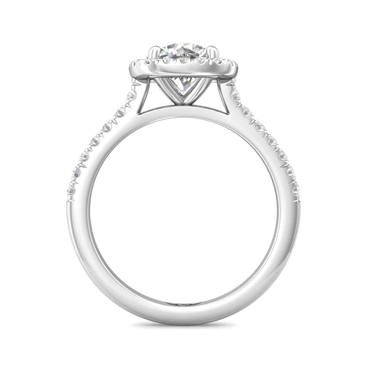 1/3ct. t.w. Diamond Engagement Ring in 14K White Gold