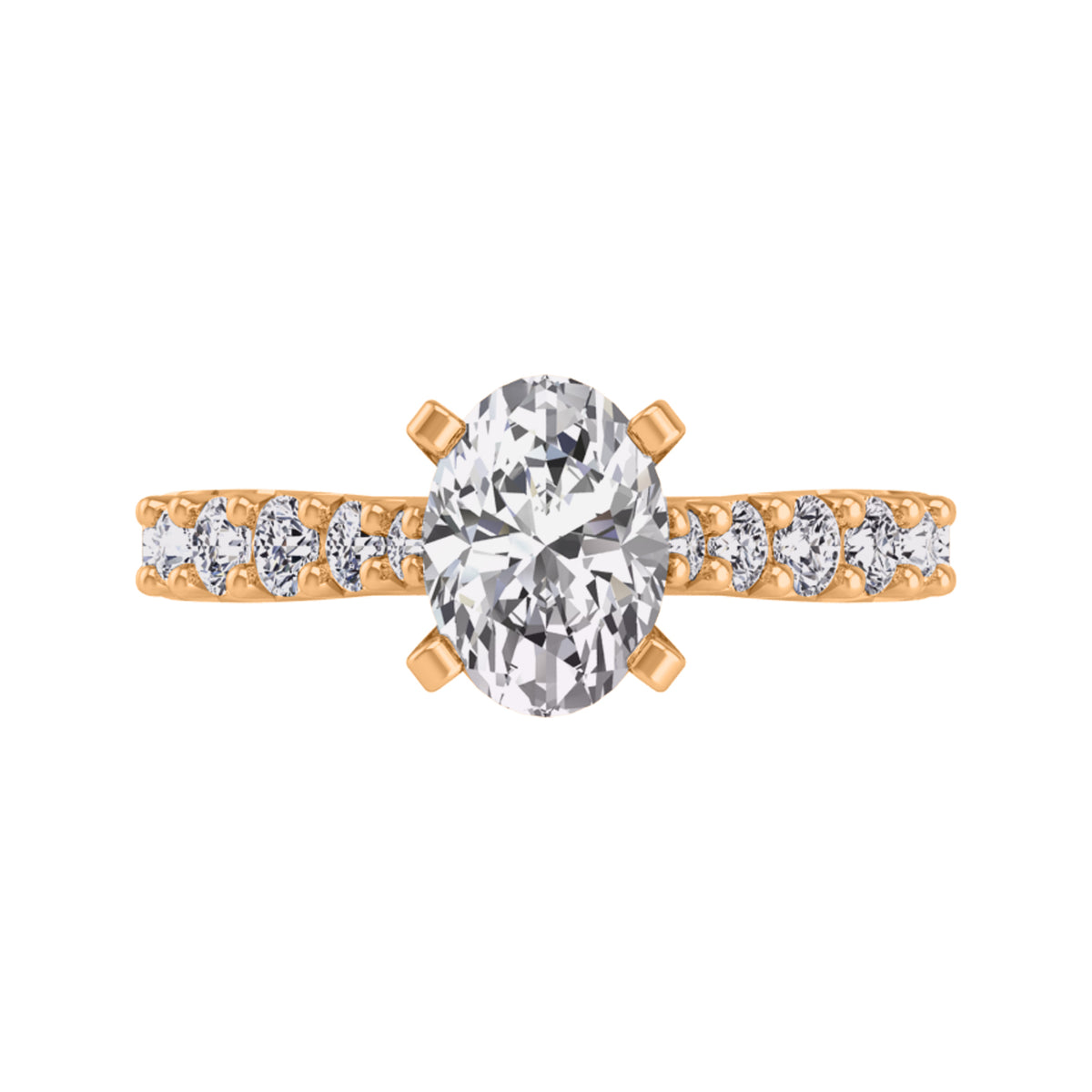 5/8ct. t.w. Diamond Engagement Ring in 14K Yellow Gold