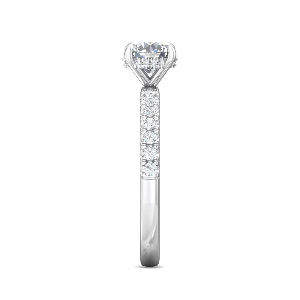 1/3ct. t.w. Diamond Engagement Ring in 14K White Gold