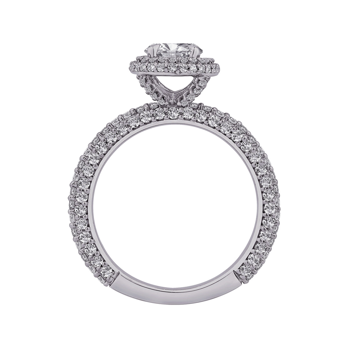 1ct. t.w. Diamond Engagement Ring in 14K White Gold