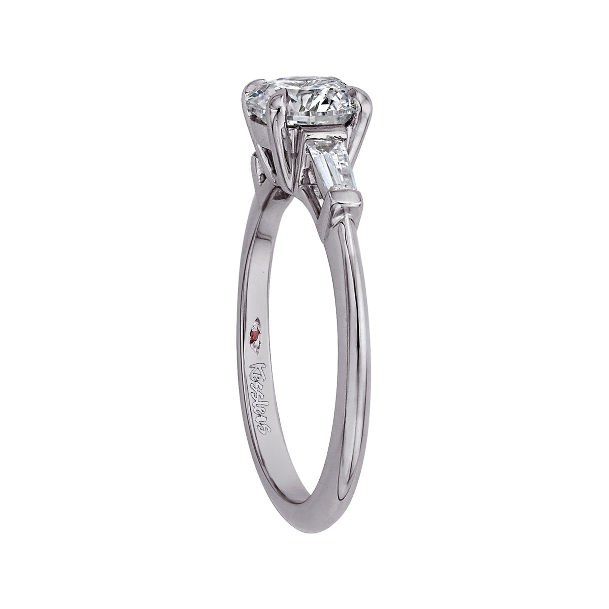 1/5ct. t.w. Diamond Engagement Ring in 14K White Gold