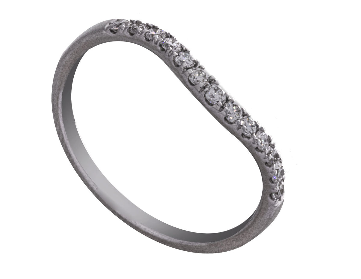 1/4ct. t.w. Diamond Anniversary Ring in 14K White Gold