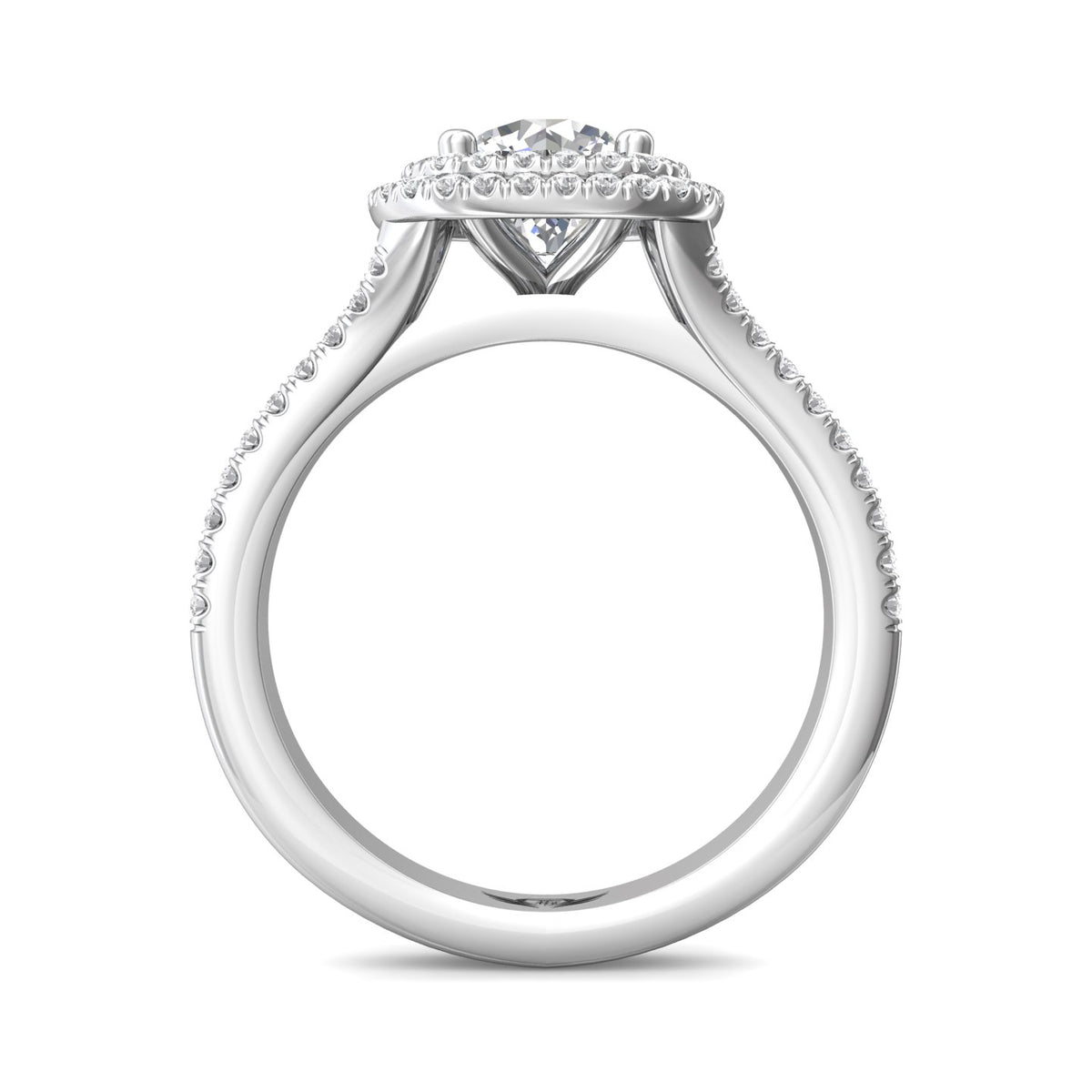 1/2ct. t.w. Diamond Engagement Ring in 14K White Gold