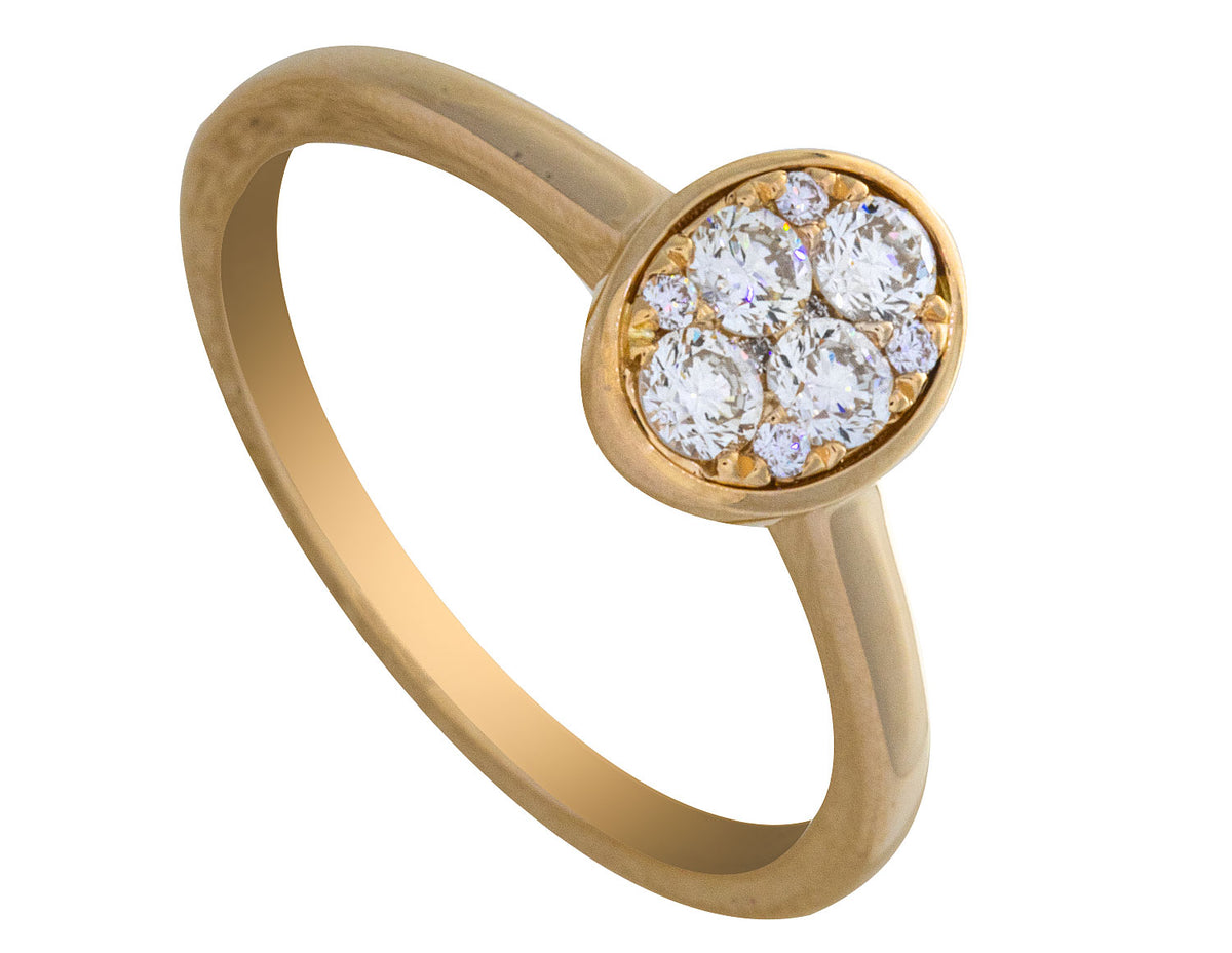 1/3ct. t.w. Diamond Ring in 14K Yellow Gold