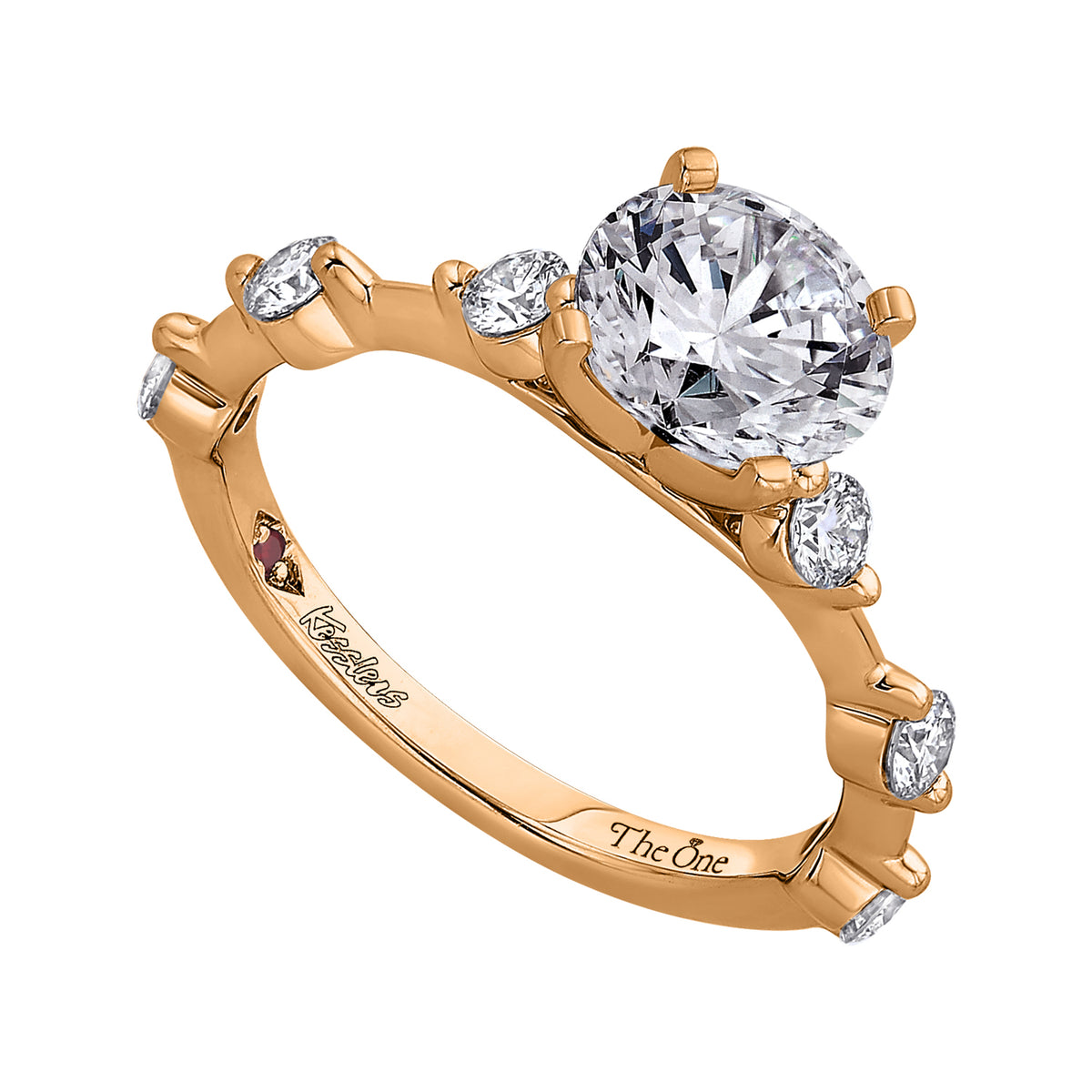 2/5ct. t.w. Diamond Engagement Ring in 14K Yellow Gold