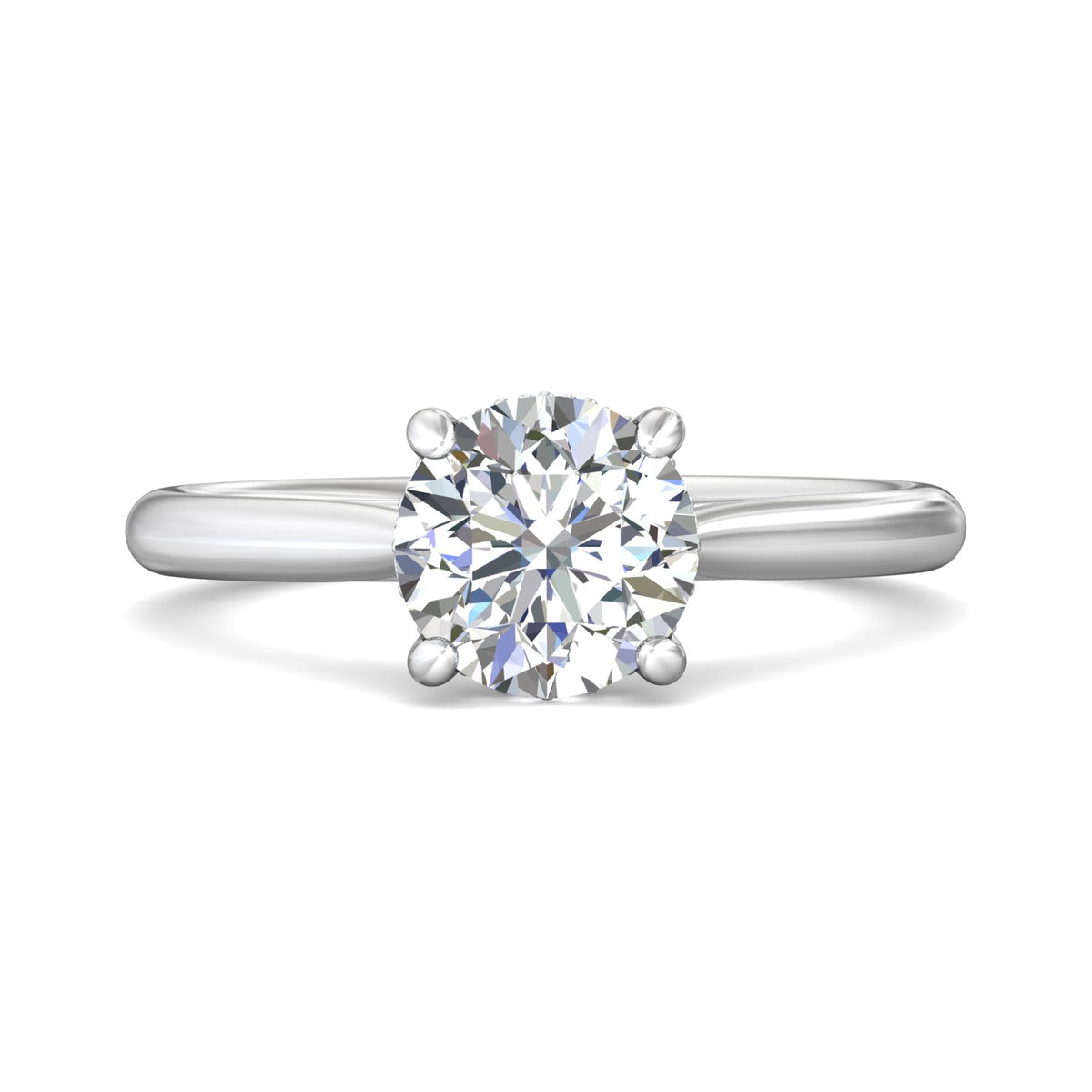 .04ct. t.w. Diamond Engagement Ring in 14K White Gold