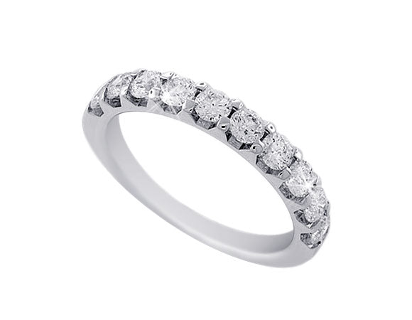 1ct. t.w. Kessler 81 Round Diamond Ring in 14K White Gold