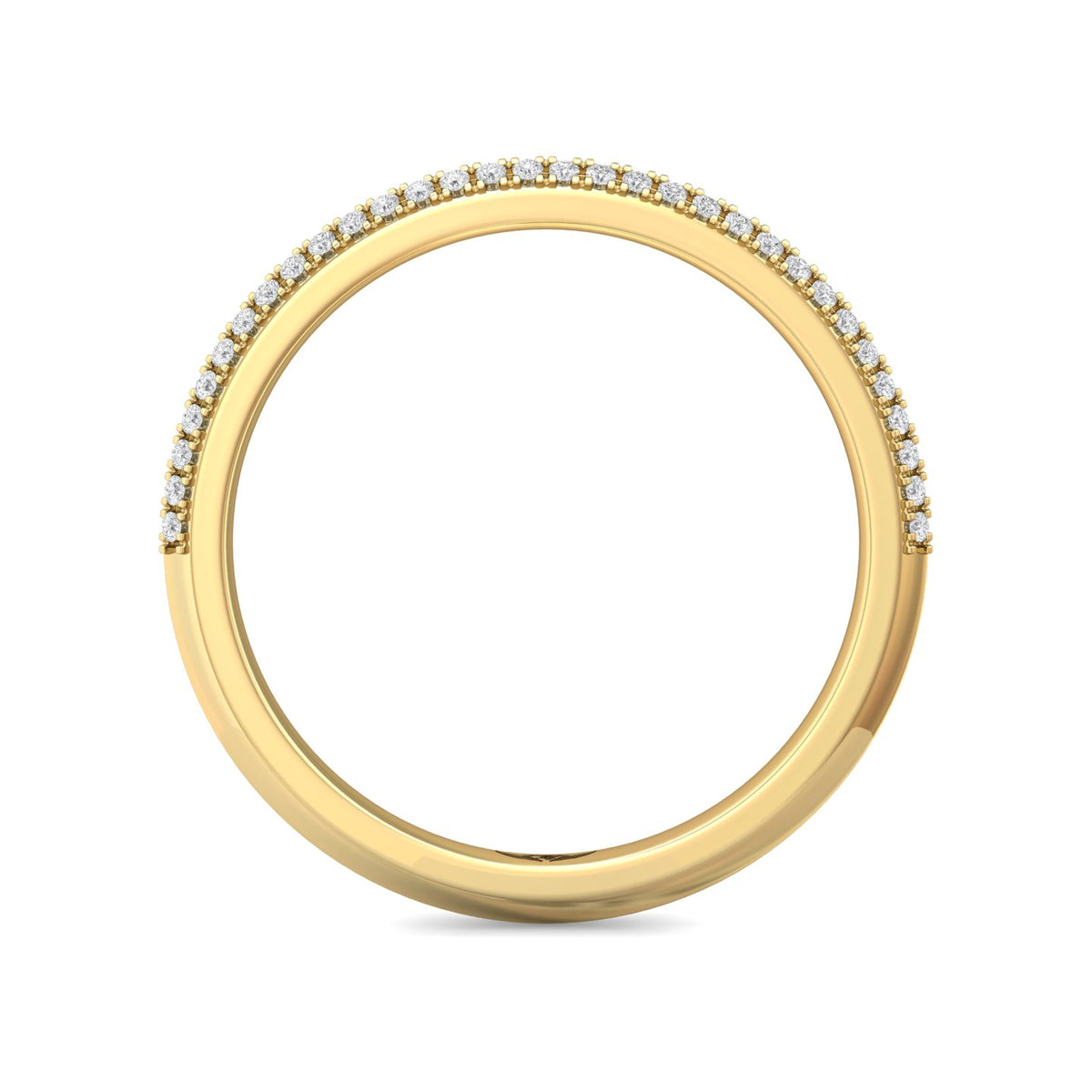 1/5ct. t.w. Diamond Wedding Ring in 14K Yellow Gold