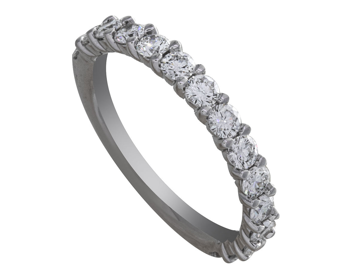1ct. t.w. Diamond Anniversary Ring in 14K White Gold