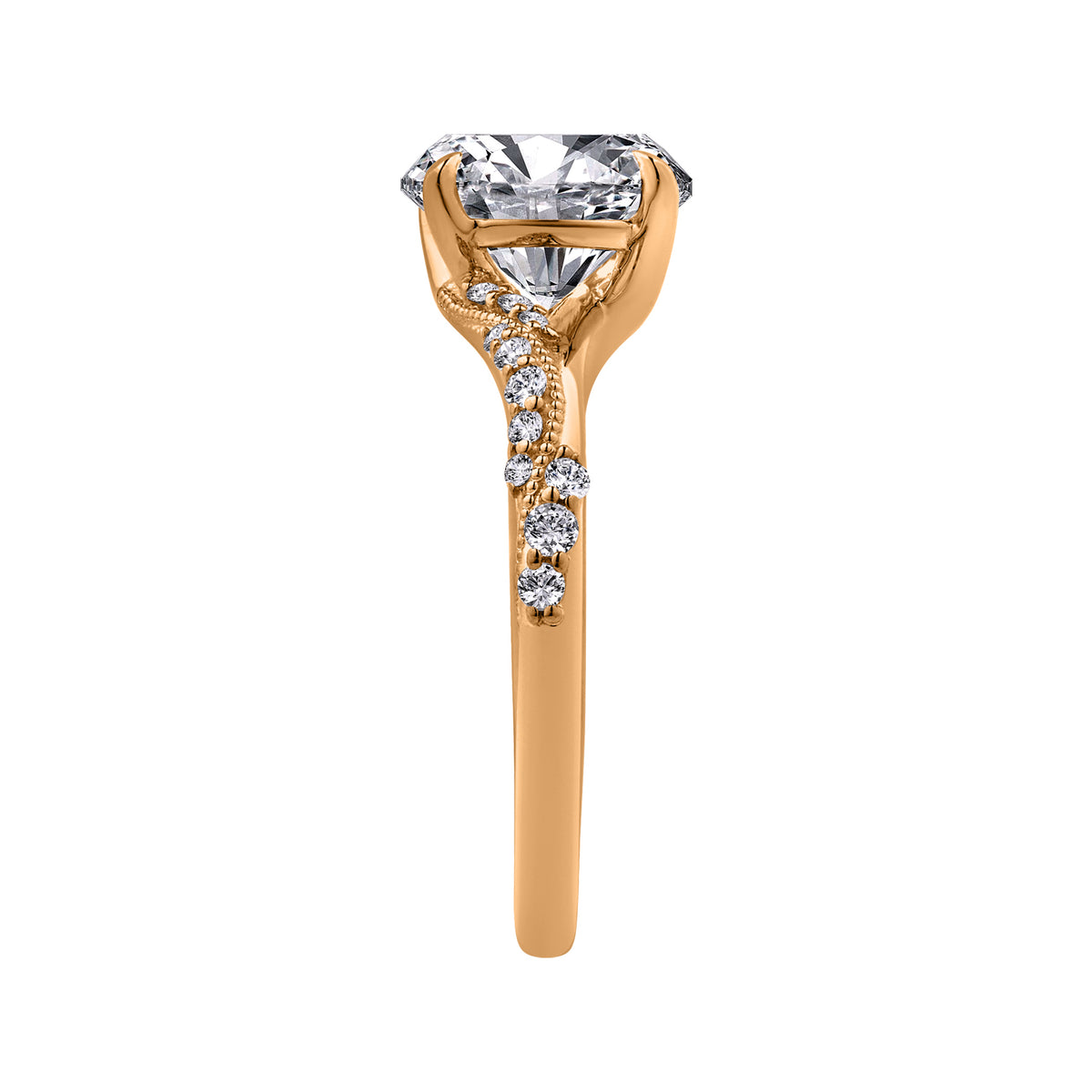 1/6ct. t.w. Diamond Engagement Ring in 14K Yellow Gold