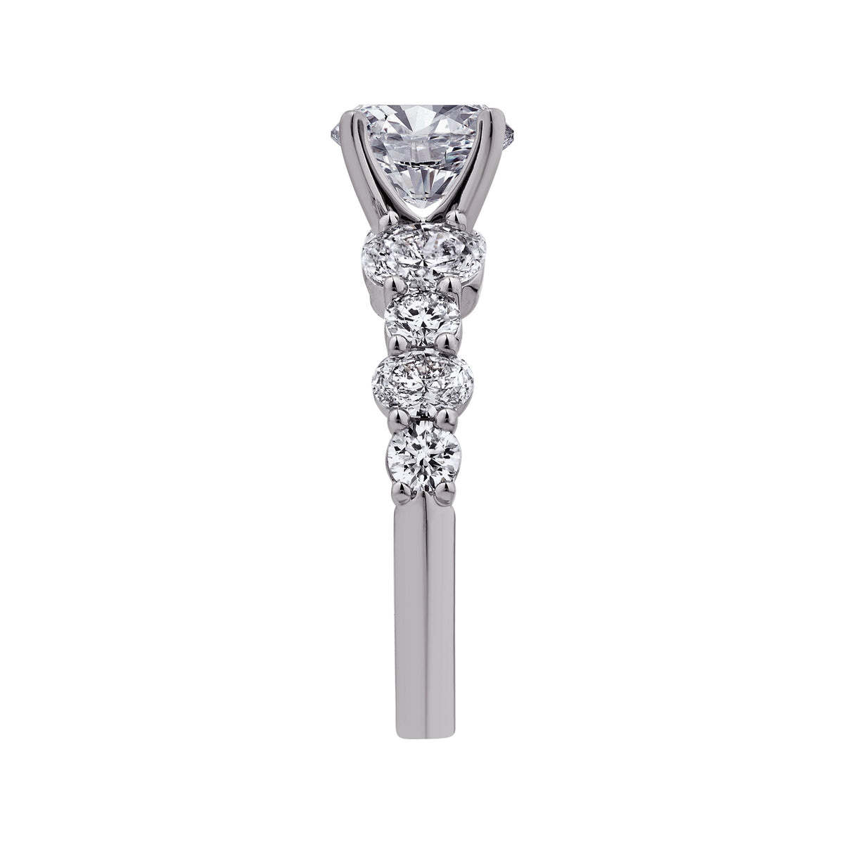 1 1/3ct. t.w. Diamond Engagement Ring in 14K White Gold