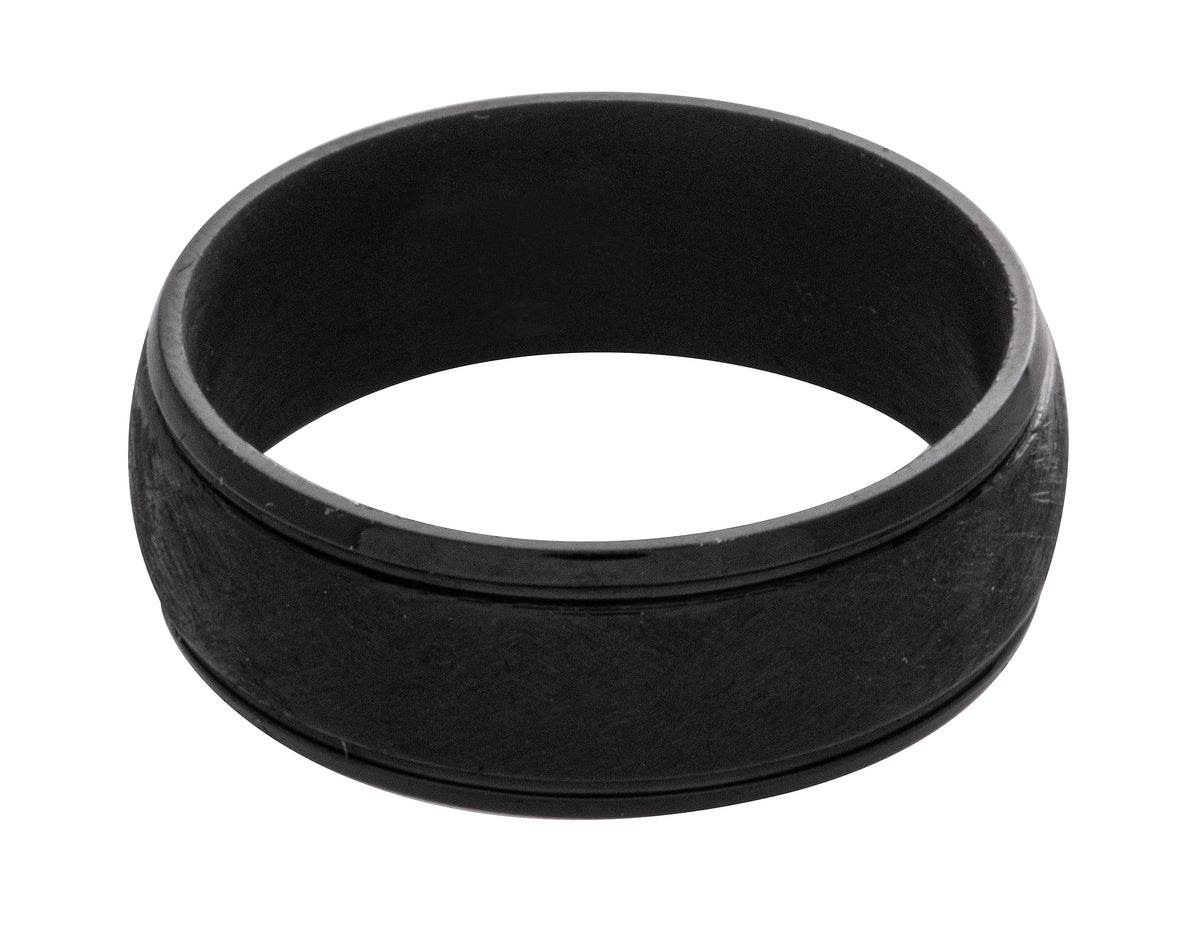 8mm Tantalum Black Men's Wedding Ring