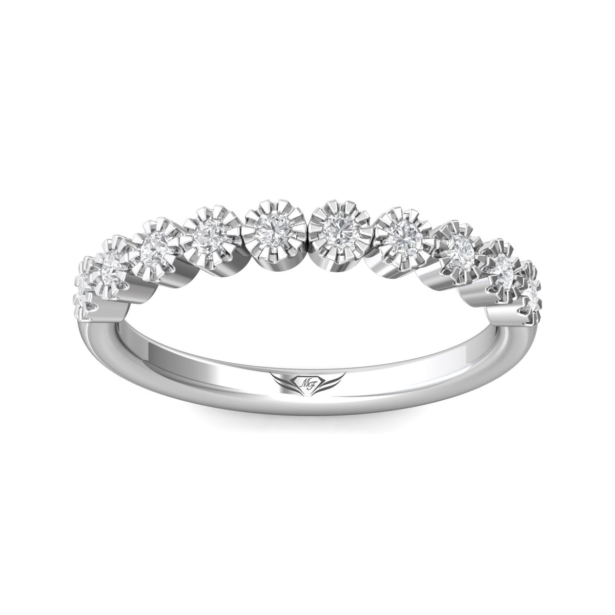 1/4ct. t.w. Diamond Anniversary Ring in 14K White Gold