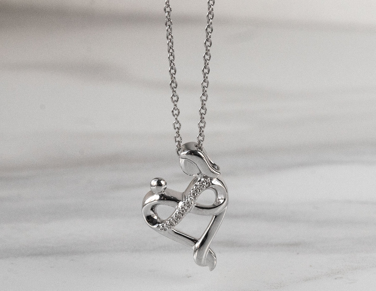 .02ct. t.w. Diamond Pendant in Sterling Silver