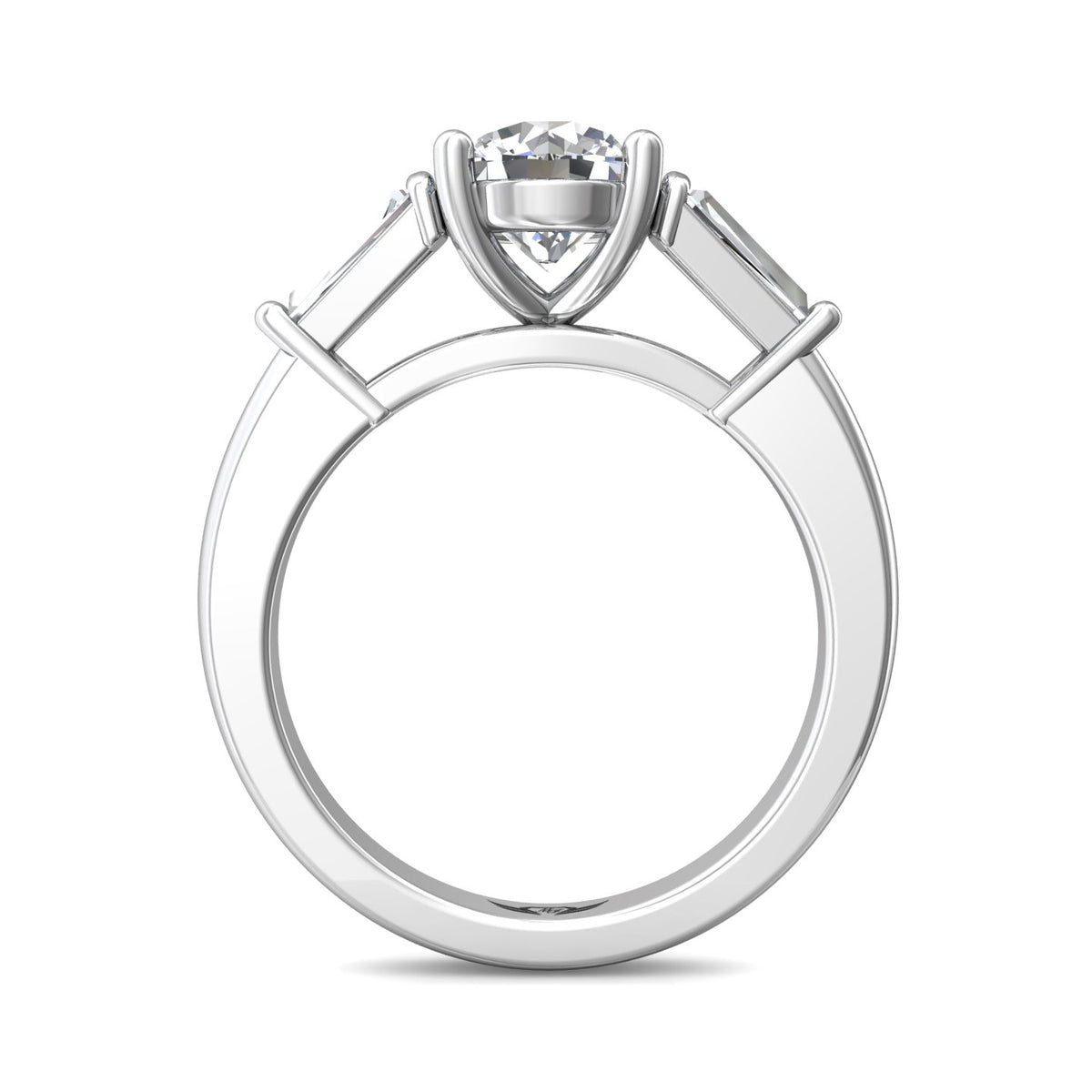 1/2ct. t.w. Diamond Engagement Ring in 14K White Gold