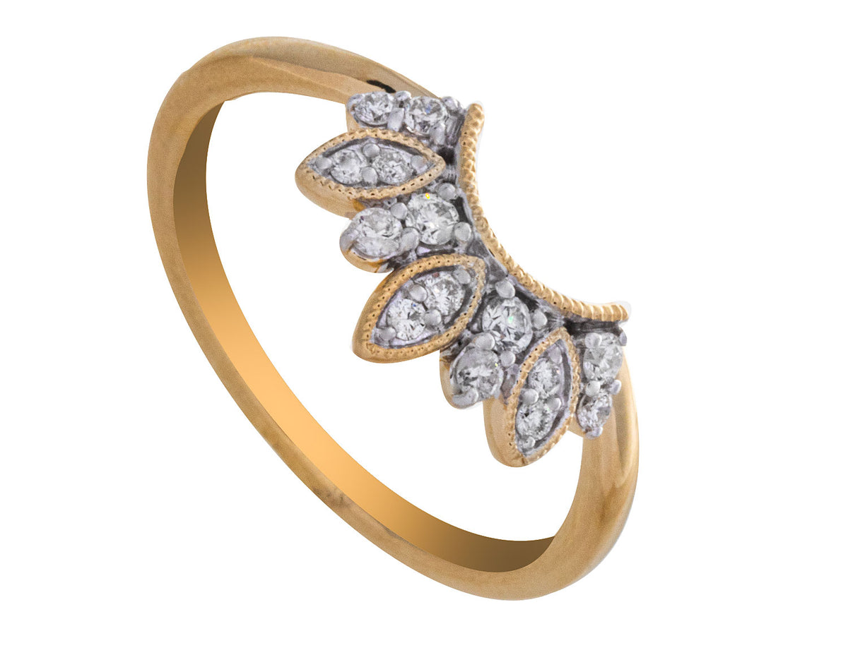 1/5ct. t.w. Diamond Anniversary Ring in 14K Yellow Gold