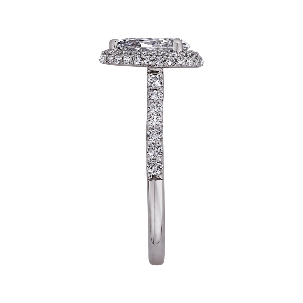 1/2ct. t.w. Diamond Engagement Ring in 14K White Gold