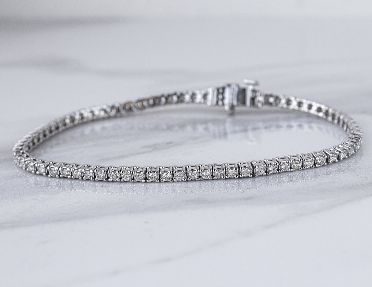 2ct. t.w. Diamond Tennis Bracelet in 14K White Gold