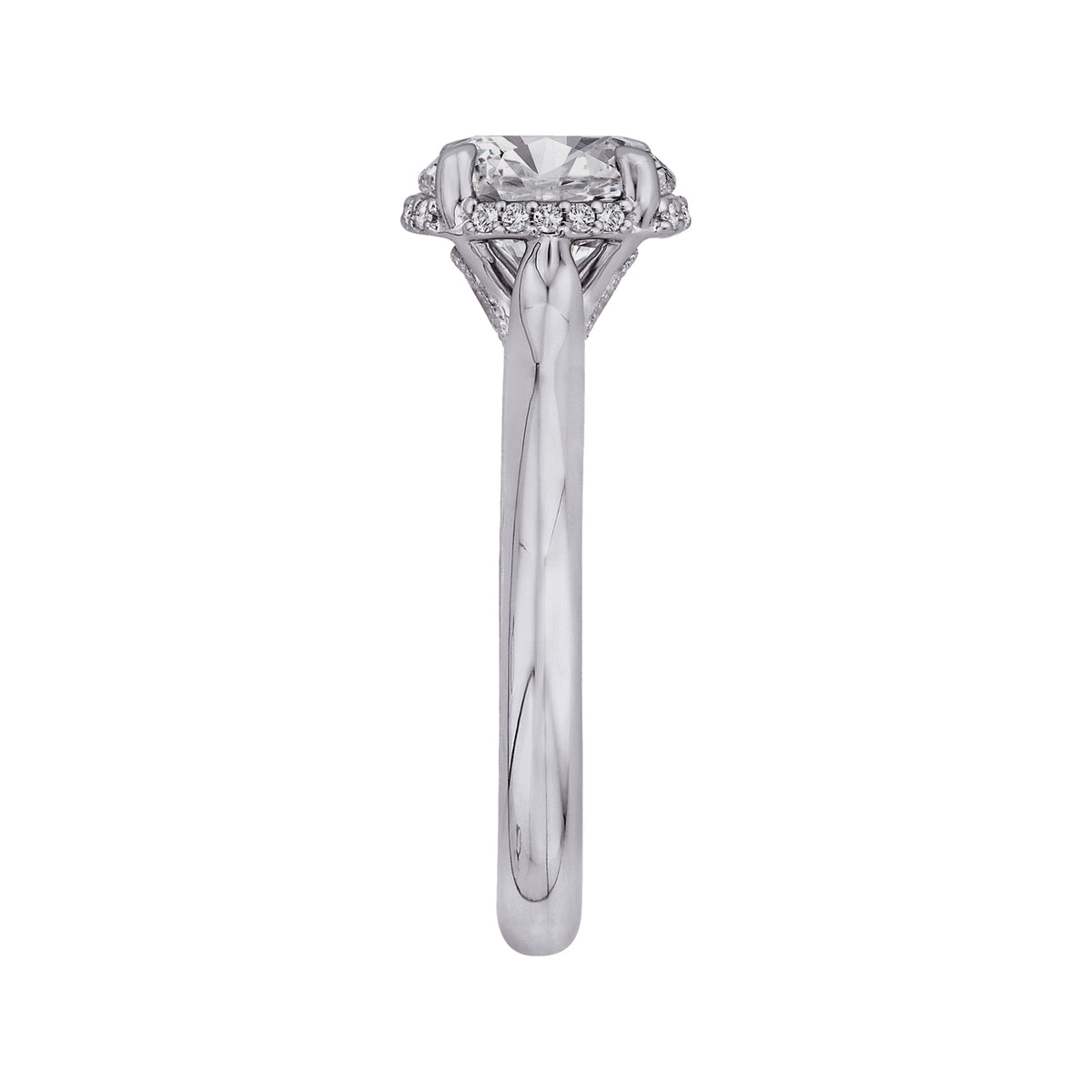 1/7ct. t.w. Diamond Engagement Ring in 14K White Gold