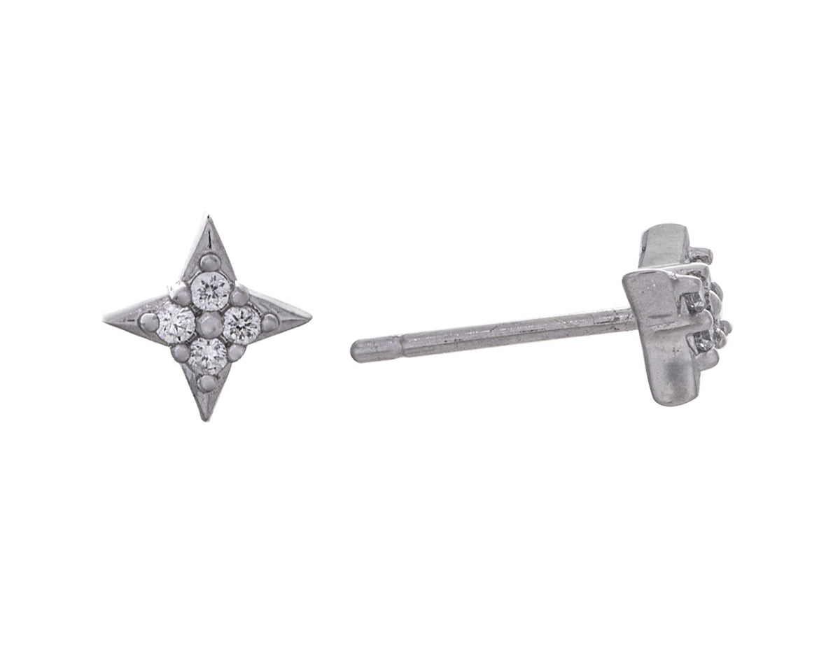 1/10ct. t.w. Diamond Earrings in Sterling Silver