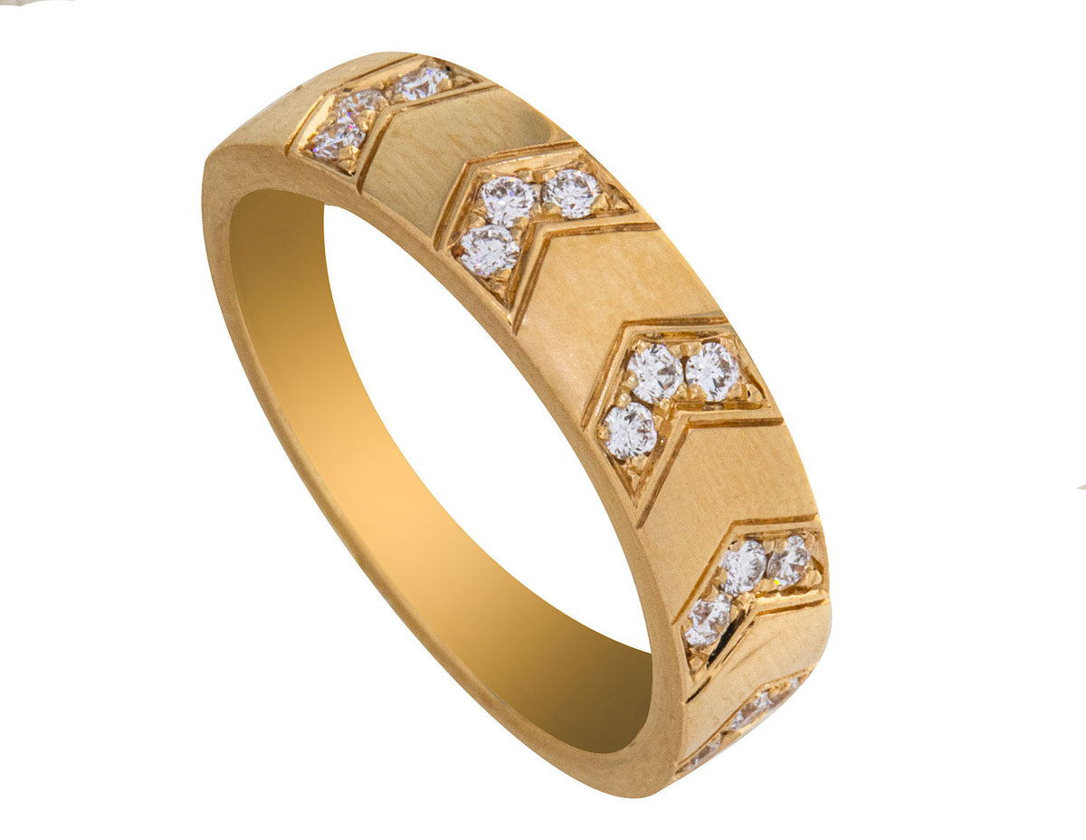 1/5ct. t.w. Diamond Fashion Ring in 14K Yellow Gold