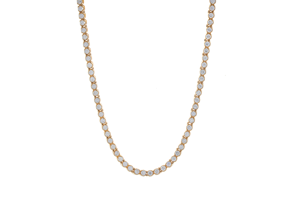 2 1/2ct. t.w. Diamond Tennis Necklace in 14K White Gold