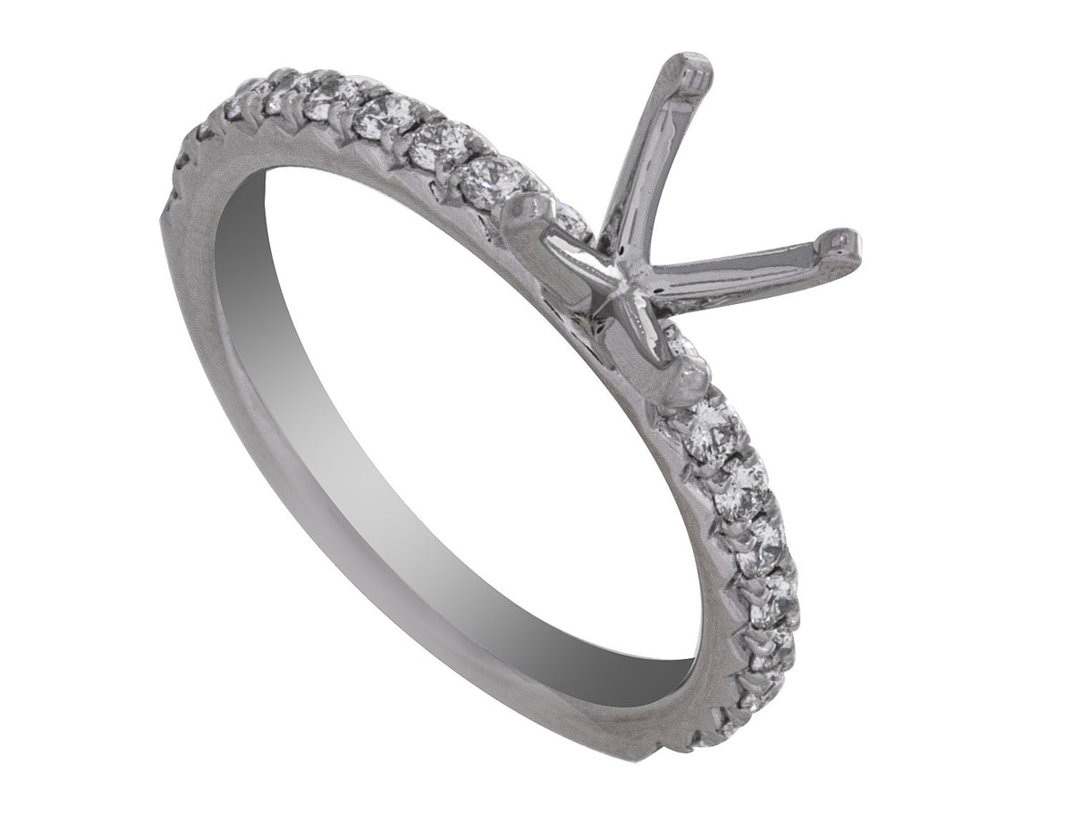 2/5ct. t.w. Kessler 81 Diamond Engagement Ring in Platinum