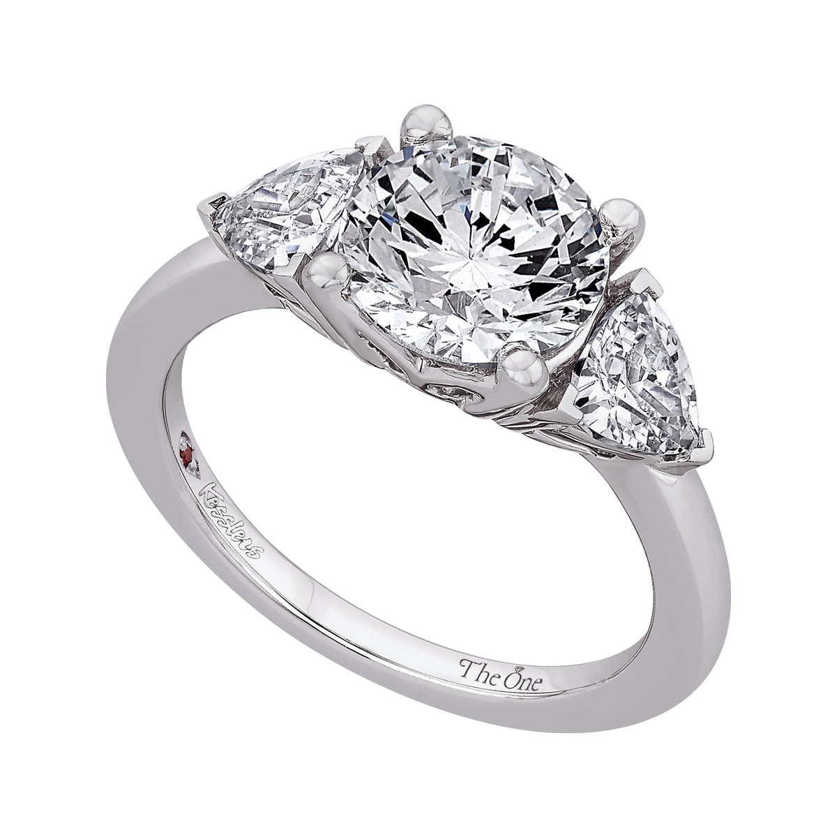 1/2ct. t.w. Diamond Engagement Ring in 14K White Gold
