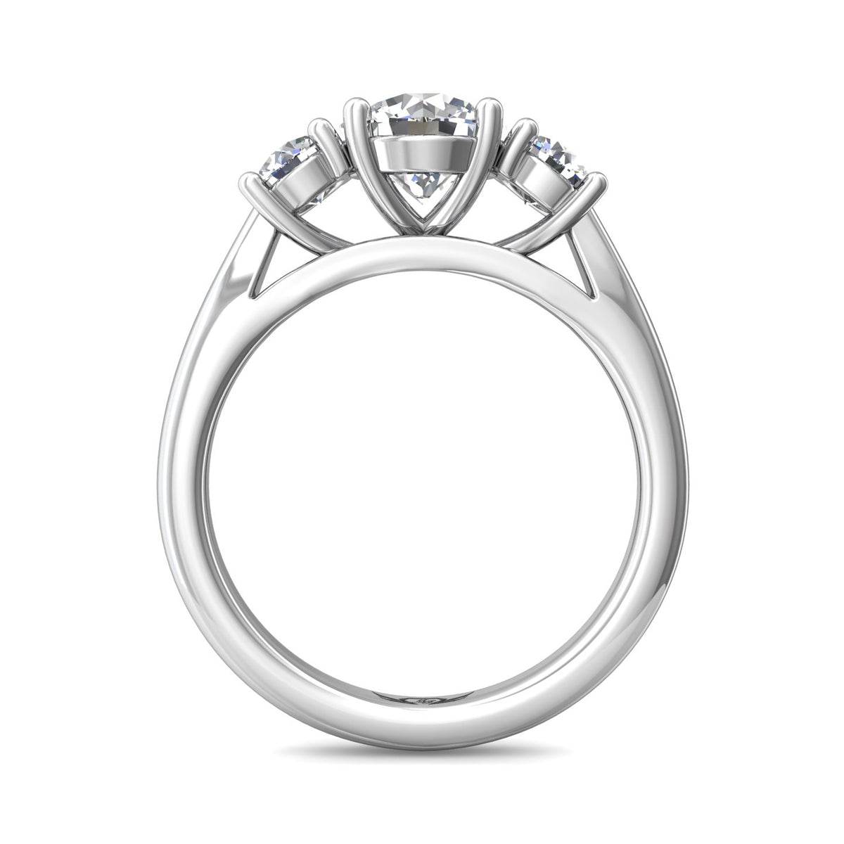 1/2ct. t.w. Diamond Engagement Ring in 14K White Gold