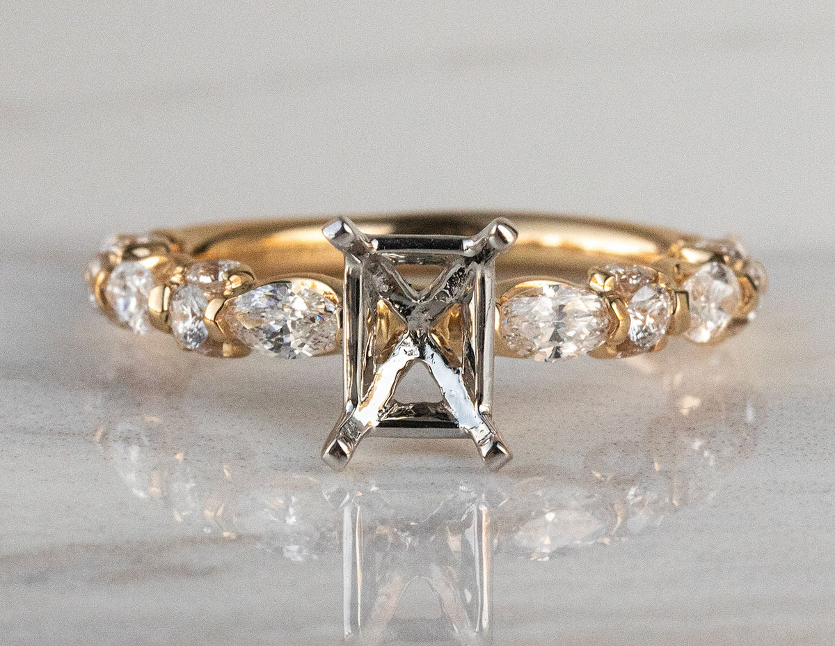 1ct. t.w. Diamond Engagement Ring in 18K Yellow Gold