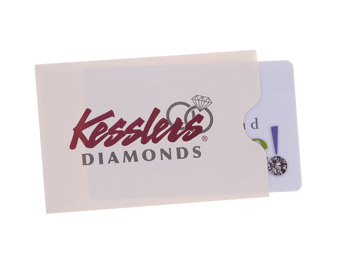 Kesslers Diamonds Splurge gift card, reverse