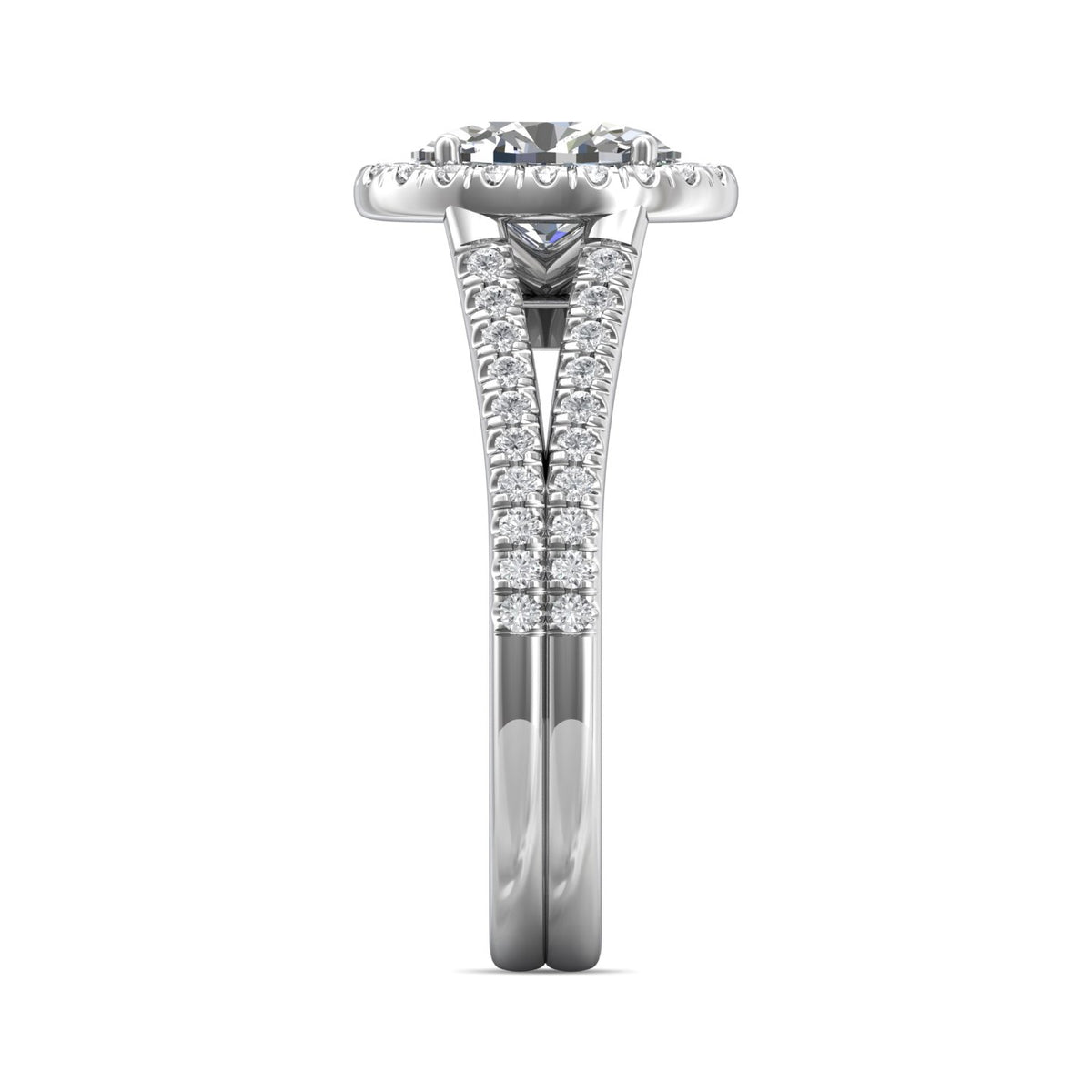 5/8ct. t.w. Diamond Engagement Ring in 14K White Gold