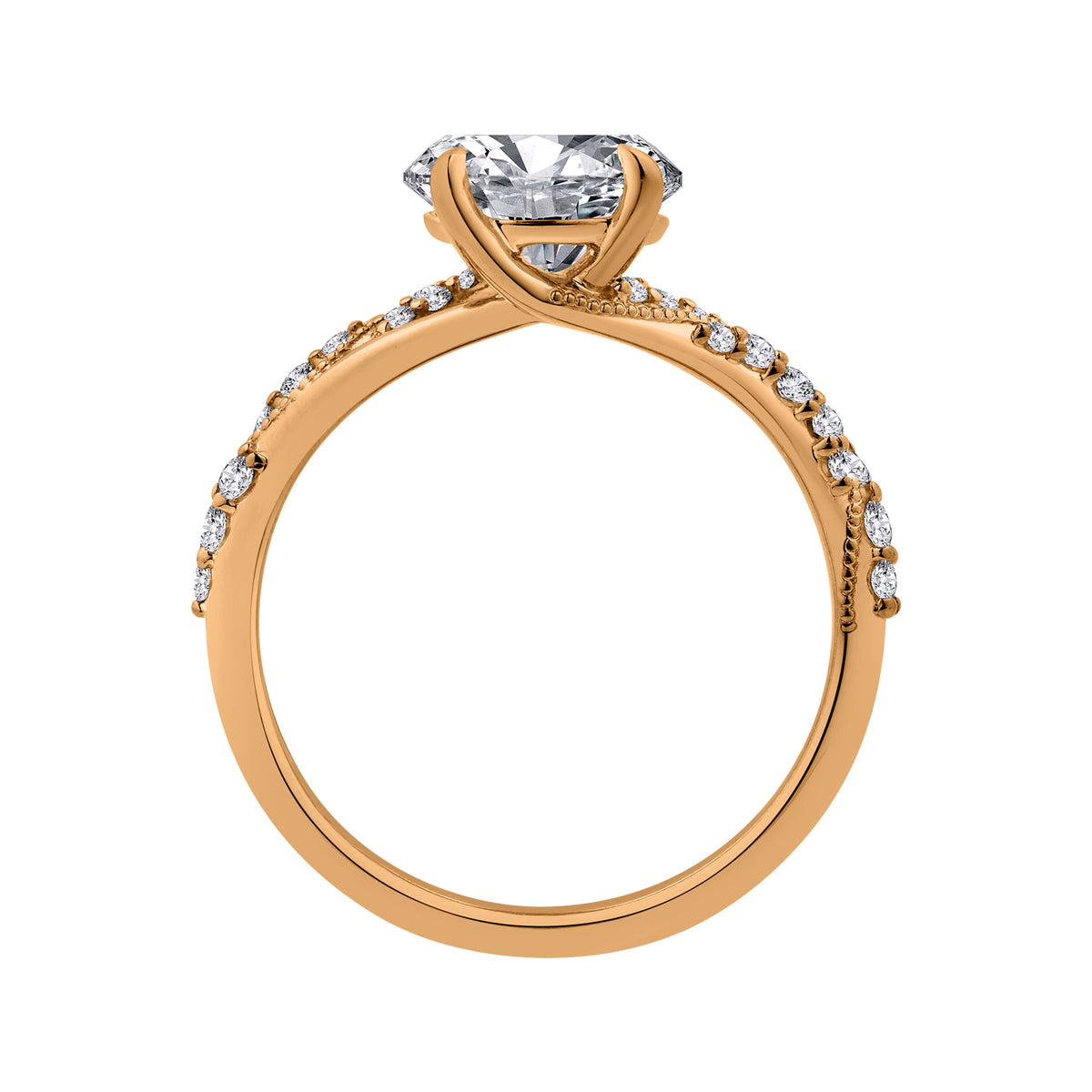 1/6ct. t.w. Diamond Engagement Ring in 14K Yellow Gold